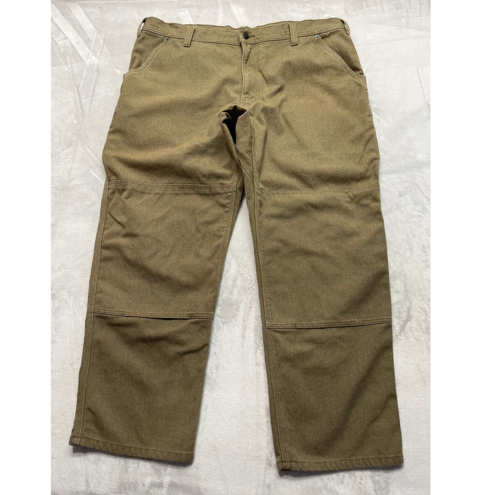 Patagonia Iron Forge Hemp Double Knee Pants Men 42 Fits(38x30)Brown Canvas Work